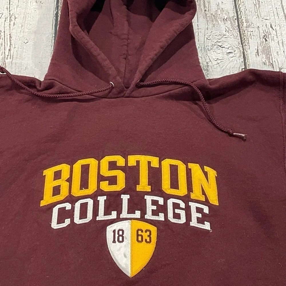 Boston College Eagles Champion Hoodie Jumper Pullover Sweatshirt